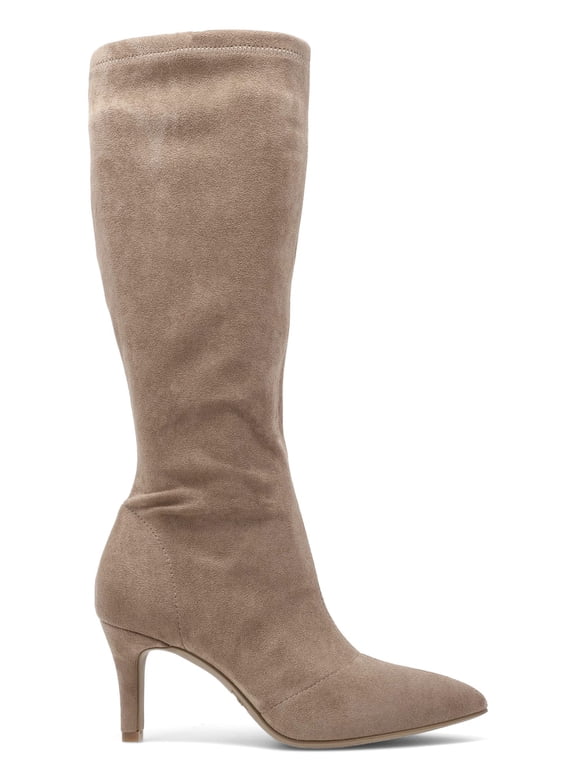 Women's Winchester Knee High Kitten Heel Boot