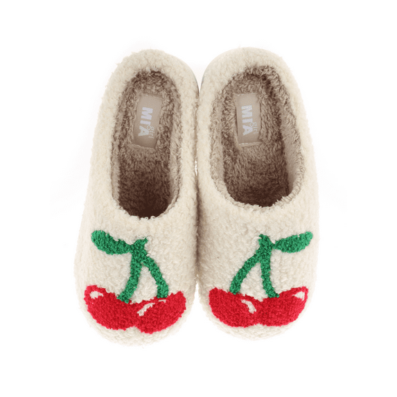 MIA GIRL Women's Cherry Slippers