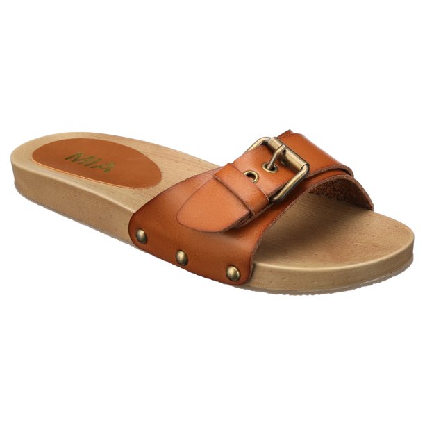 MIA Women's Thia Buckle Clog Slide Sandal