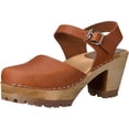thumbnail image 1 of MIA Womens Abba Clog-Inspired Sandal 7 Luggage, 1 of 8