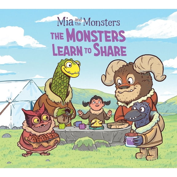 MIA and the Monsters: The Monsters Learn to Share: English Edition, (Hardcover)