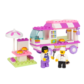 MIADEAL Food Truck Building Blocks Set