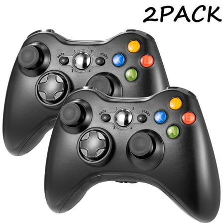 MIADORE Wireless Controller for Xbox 360, Miadore Xbox 360 Joystick Wireless Game Controller for Xbox & Slim 360 PC Windows 7,8,10 (Black)