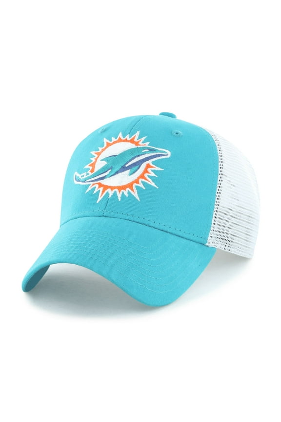 NFL Miami Dolphins Team Adjustable Trucker Hat - OSFA