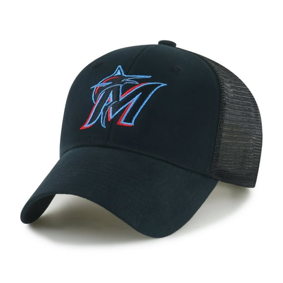 MLB Miami Marlins Men's Snapback Trucker Hat