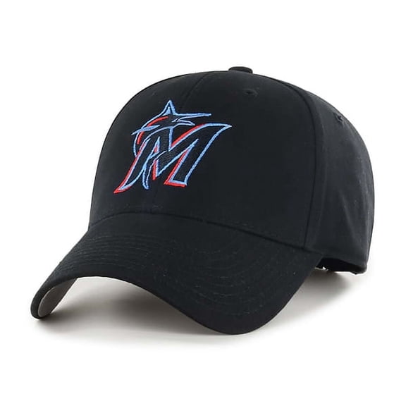 MLB Miami Marlins Primary Color Adjustable Hat