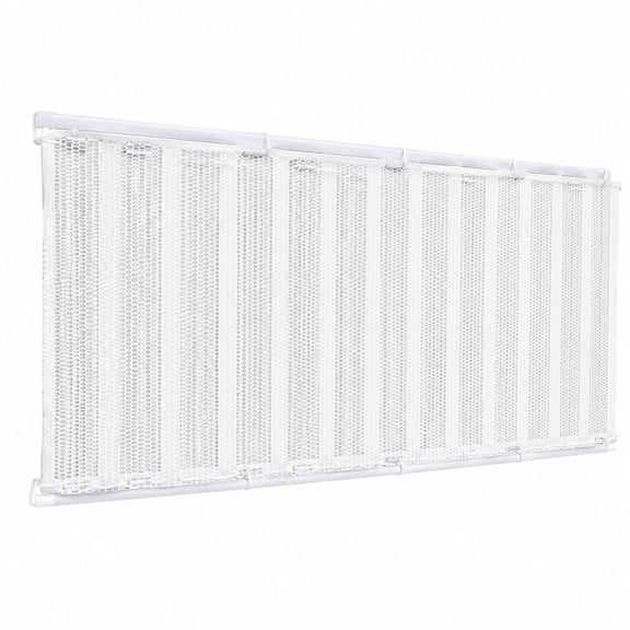 MIAOBLOSSOM Mesh Pet Safety Stair Banister Net, Protective Barrier For Balcony Rail Indoor Outdoor Stairway, White, 10Ft L X 2.5Ft H