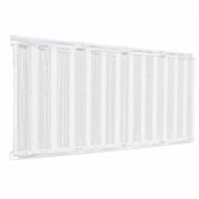 MIAOBLOSSOM Mesh Pet Safety Stair Banister Net, Protective Barrier For Balcony Rail Indoor Outdoor Stairway, White, 10Ft L X 2.5Ft H