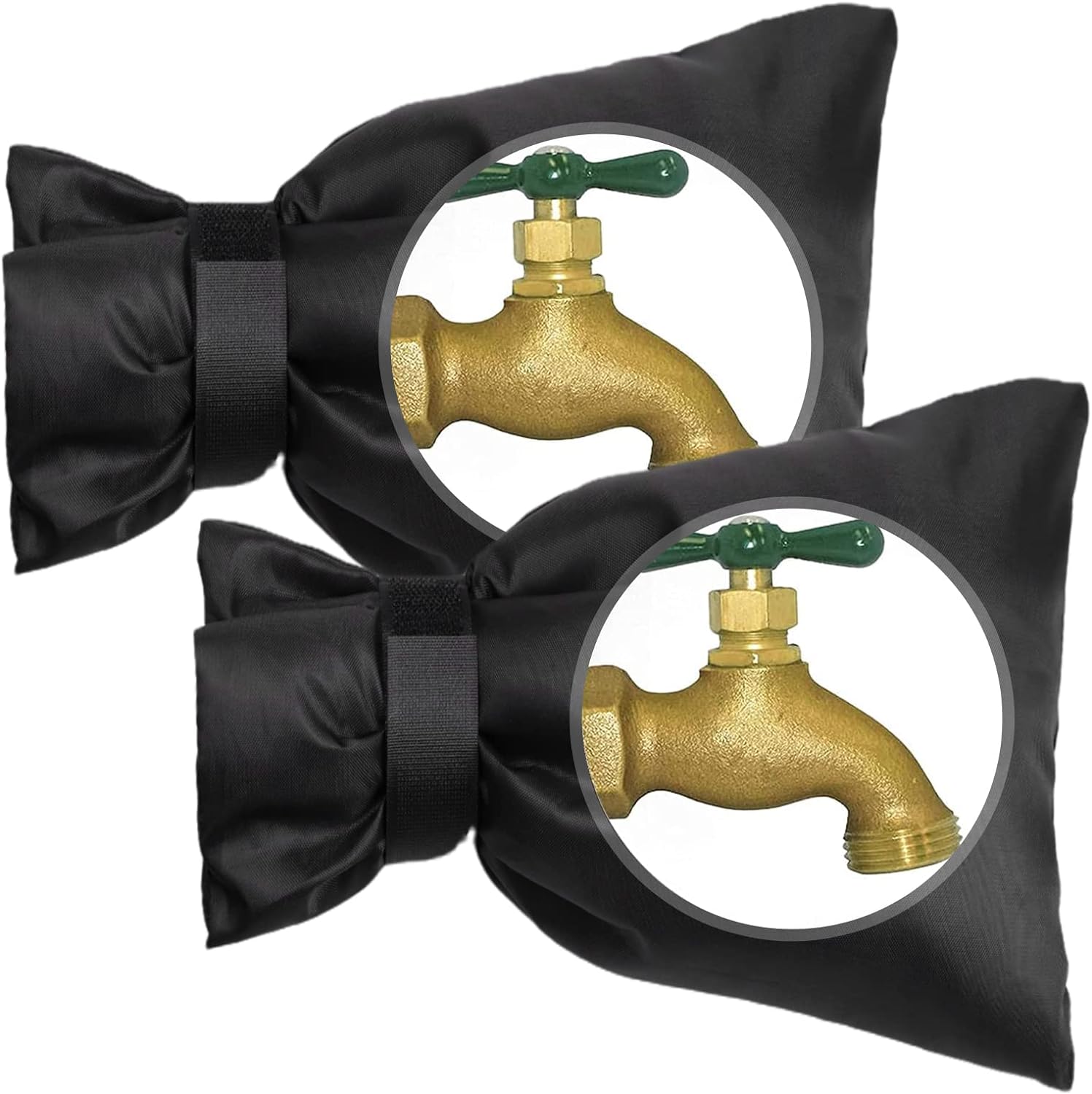 MIAODAM Winter Freeze Protection Outdoor Faucet Covers, Outside Faucet