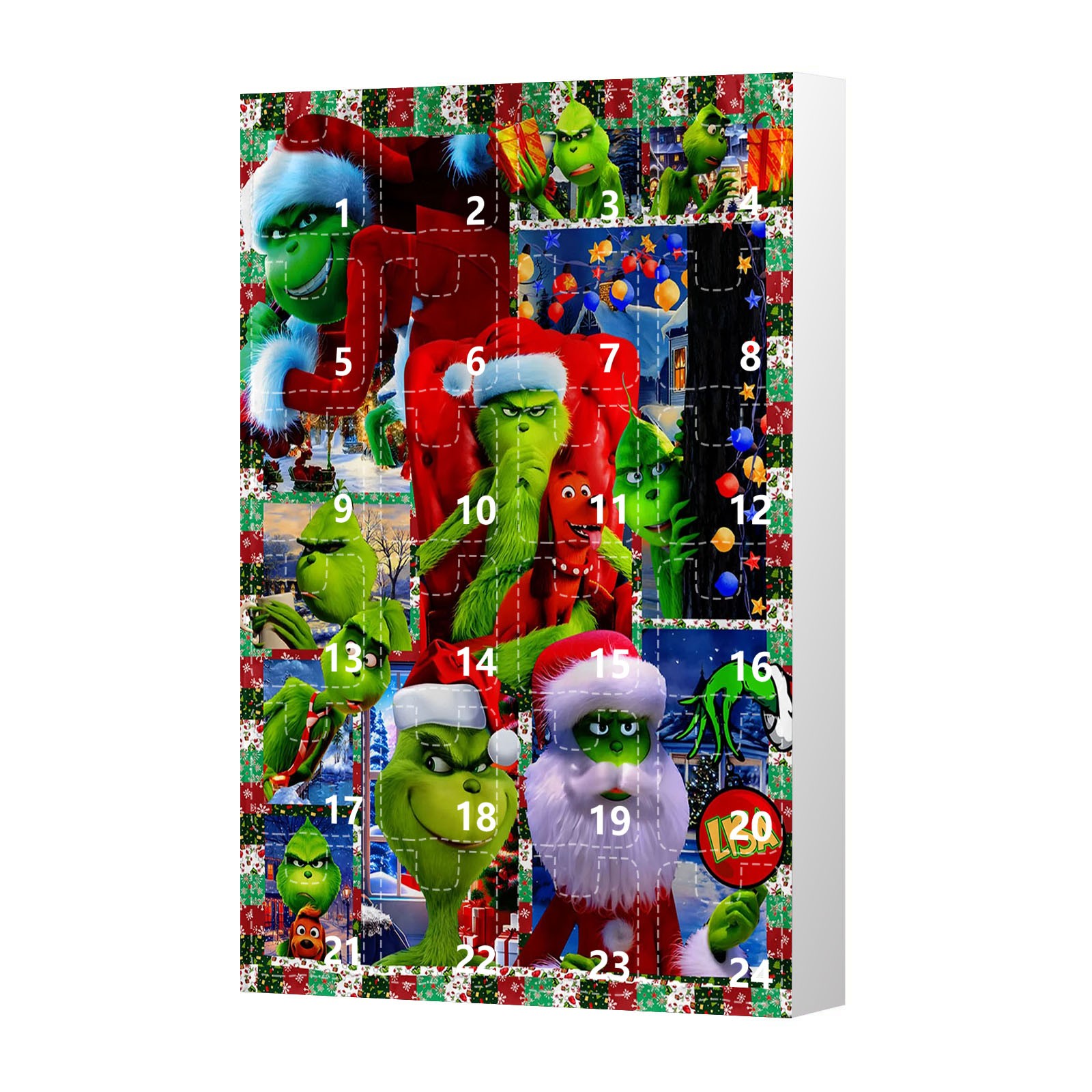 MIARHB Christmas Grinch Advent Calendar 2024, 2024 Grinch Christmas