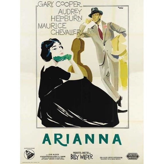 Love in the Afternoon Movie Poster Print (27 x 40) - Item # MOVGB71824