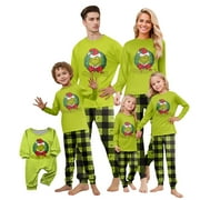 MIARHB_CHRISTMAS MIARHB Family Christmas Pajamas Matching Pajamas for Family, Xmas Pjs Sets Holiday Sleepwear Christmas Family Pajamas