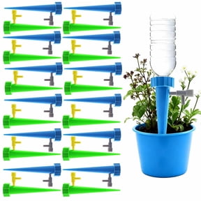 Self Watering Spikes 24 Pcs, Auto Plant Watering Devices with Adjustable Release Control Valve Switch,Suitable for Indoor and Outdoor Plants Use