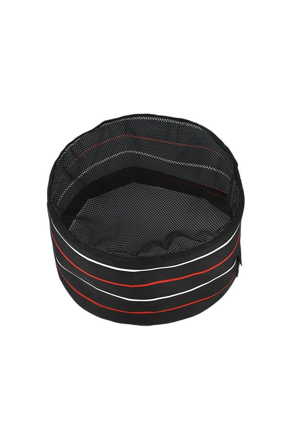 Red Chef Hat for Restaurant Kitchen Staff, Food Service Cap for Waiters, Adjustable Hat for Hotel & Catering Red