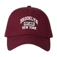 thumbnail image 1 of MIASHUI Unisex Distressed Embroidery Baseball Cap Adjustable USA City Washed Hat for Men and Women ,One Size, 1 of 3