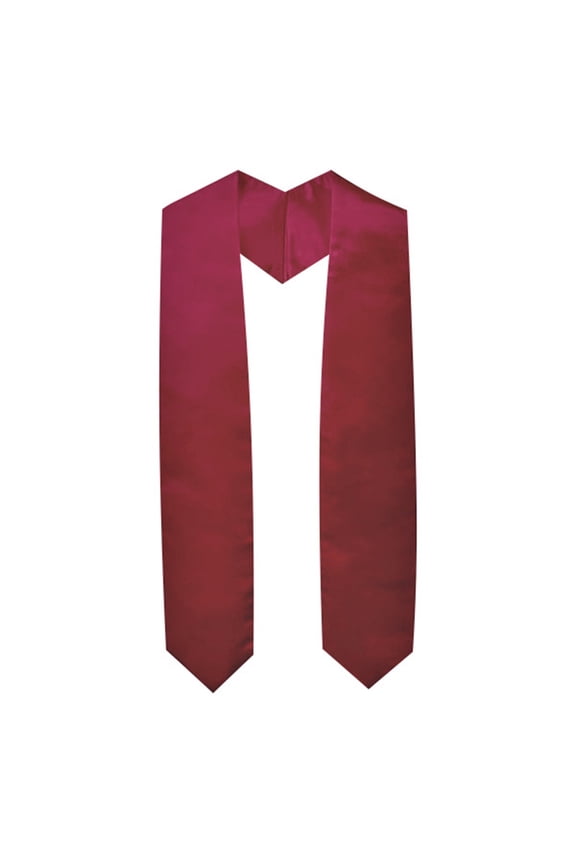 Middle School University Graduation Season Sash Shoulder Strap Solid Color Graduation礼仪 Belt Honor Award Satin Shawl Red