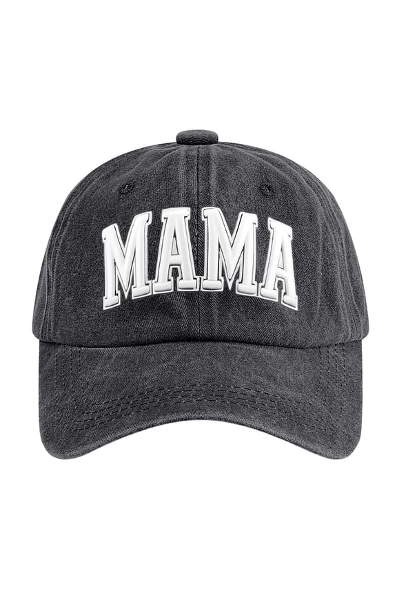 Women's Adjustable Funny Mom Baseball Cap for Gifts and Casual Wear, Mini Design for Style, Lightweight for Everyday Use and Special Occasions Black