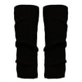 thumbnail image 1 of MIASHUI Women's Ballet Leg Warmers Stretch Knit Boot Socks Grip for Dance Yoga and Practice Black, 1 of 2