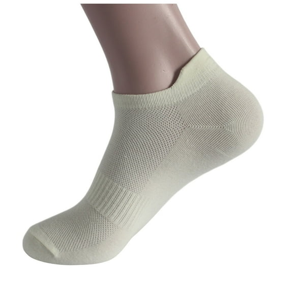 MIASHUI Women's Low Cut Athletic Socks Breathable Mesh Running Socks for Women Lightweight No-Show Socks Sport Ankle Socks Yellow