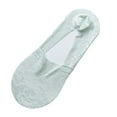 thumbnail image 1 of MIASHUI Women's No-Show Liner Socks Deep Pocket Breathable Low Cut Socks for Women Socks for Sneakers Green, 1 of 4