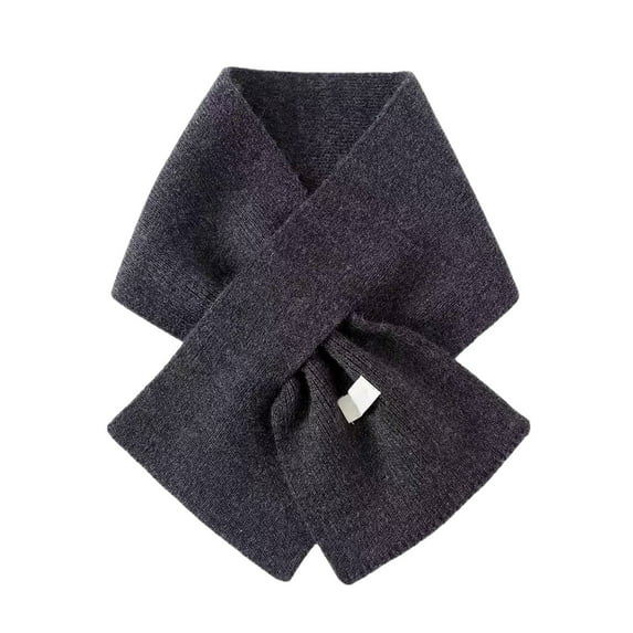 MIASHUI Women's Solid Color Knit Scarf, Scarf for Women, Casual Scarf for Fall and Winter, Soft Scarf for Women GY2