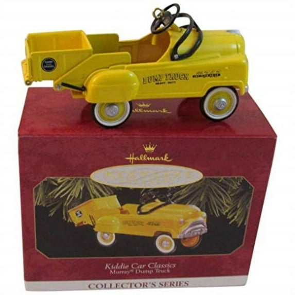 Holiday Ornaments Murray Dump Truck Kiddie Car Metal Hallmark Classic 6195