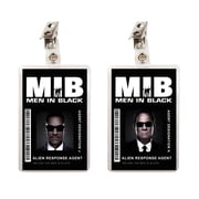 MIB Agent K & J ID Set of 2 ID Badges