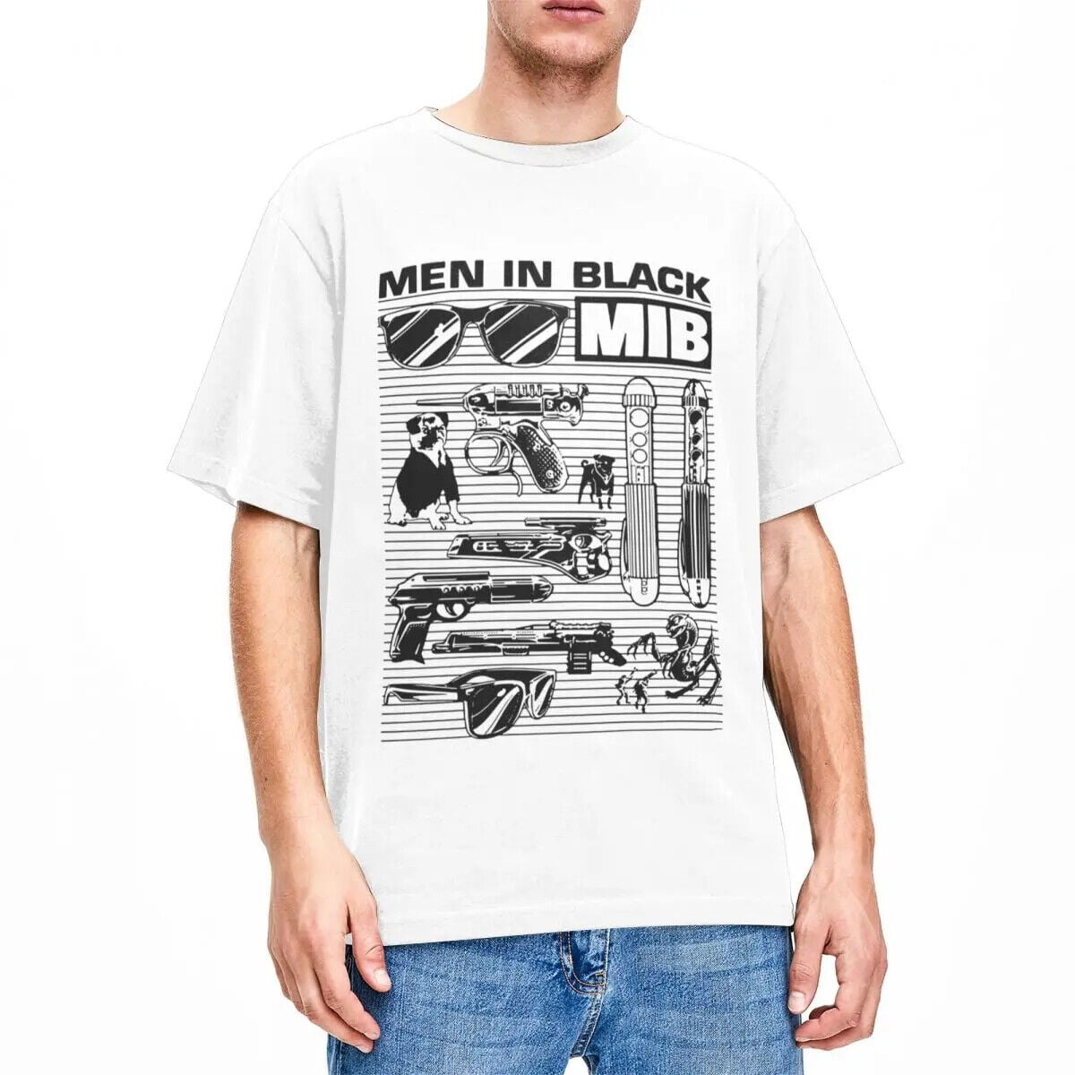 MIB Men In Black Neuralyzer T Shirts Merch What You Think 100