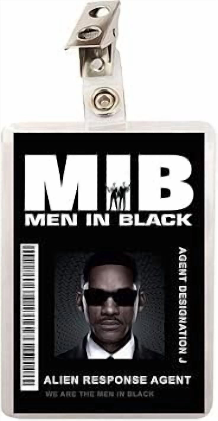 MIB Men in Black Agent J ID Badge - Walmart.com