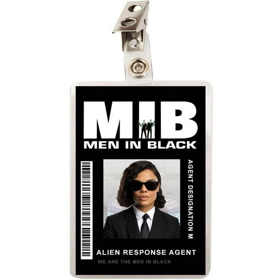 MIB Men in Black Agent M ID Badge