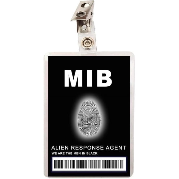 MIB Men in Black ID Badge Biometric
