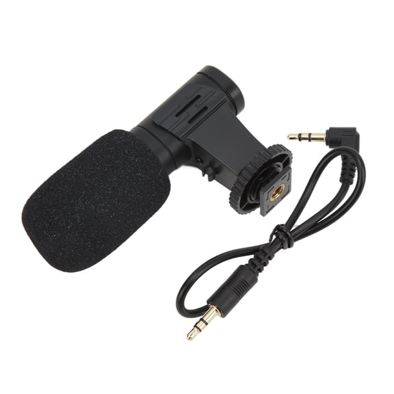 Neyseki MIC 06 Microphone Mobile Phone Mini Microphone 3.5mm for Live Conference Video Vlog