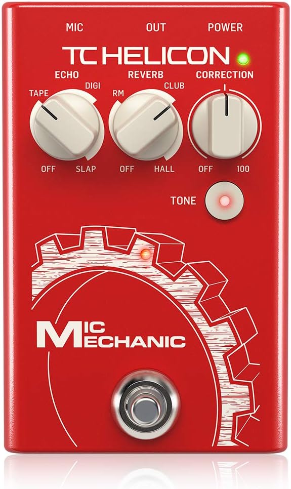 MIC MECHANIC 2 UltraSimple BatteryPowered Vocal Effects Stompbox With