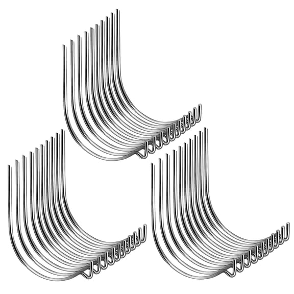 MICANO 30-Pack Drywall Picture Hangers, Heavy Duty Self-Drilling Wall Hooks, Holds up to 100 lbs