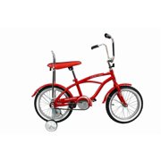 MICARGI TAYLOR 16 LOWRIDER WITH TRAINING WHEELS-RED
