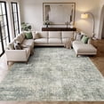 thumbnail image 1 of MICGEEK 10x14 Washable Area Rugs for Living Room, Modern Abstract Printed Rug, Vacuum-Friendly, Non Slip Indoor Rug for Bedroom Dining Room Home Decor Carpet,Green, 1 of 9