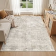 thumbnail image 1 of MICGEEK 6x9 Washable Area Rugs for Living Room, Modern Abstract Printed Rug, Vacuum-Friendly, Non Slip Indoor Rug for Bedroom Dining Room Home Decor Carpet,Beige, 1 of 9