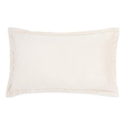 MICHAEL AMINI 15x24 Contemporary Velvet Accent Pillow in Cloud White Set of 2