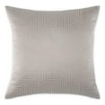 thumbnail image 1 of MICHAEL AMINI Casey 19x19" Square Contemporary Fabric Pillow in Silver Set of 2, 1 of 10