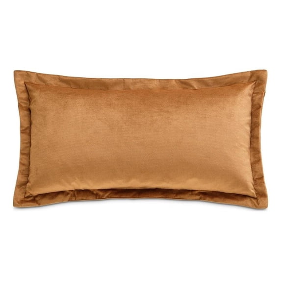 MICHAEL AMINI Explorer Watson 13x24" Velvet Accent Pillow in Camel in Set of 2