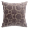 thumbnail image 1 of MICHAEL AMINI Moonbeam Heritage 19x19" Chenille Accent Pillow Charcoal Set of 2, 1 of 2