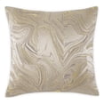 thumbnail image 1 of MICHAEL AMINI Naomi 19x19" Square Fabric Accent Pillow in Gold in Set of 2, 1 of 4