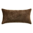 thumbnail image 1 of MICHAEL AMINI The Smith 13x24" Chenille Accent Pillow in Chocolate in Set of 2, 1 of 3