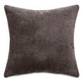 thumbnail image 1 of MICHAEL AMINI The Smith 20x20" Square Accent Pillow in Graphite Gray in Set of 2, 1 of 3