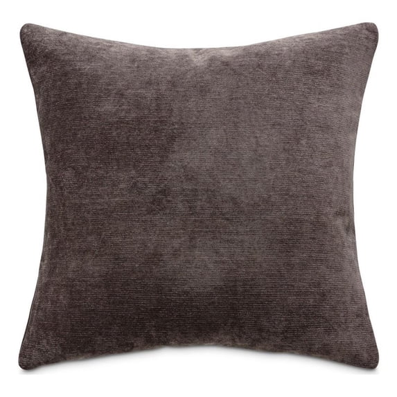 MICHAEL AMINI The Smith 20x20" Square Accent Pillow in Graphite Gray in Set of 2