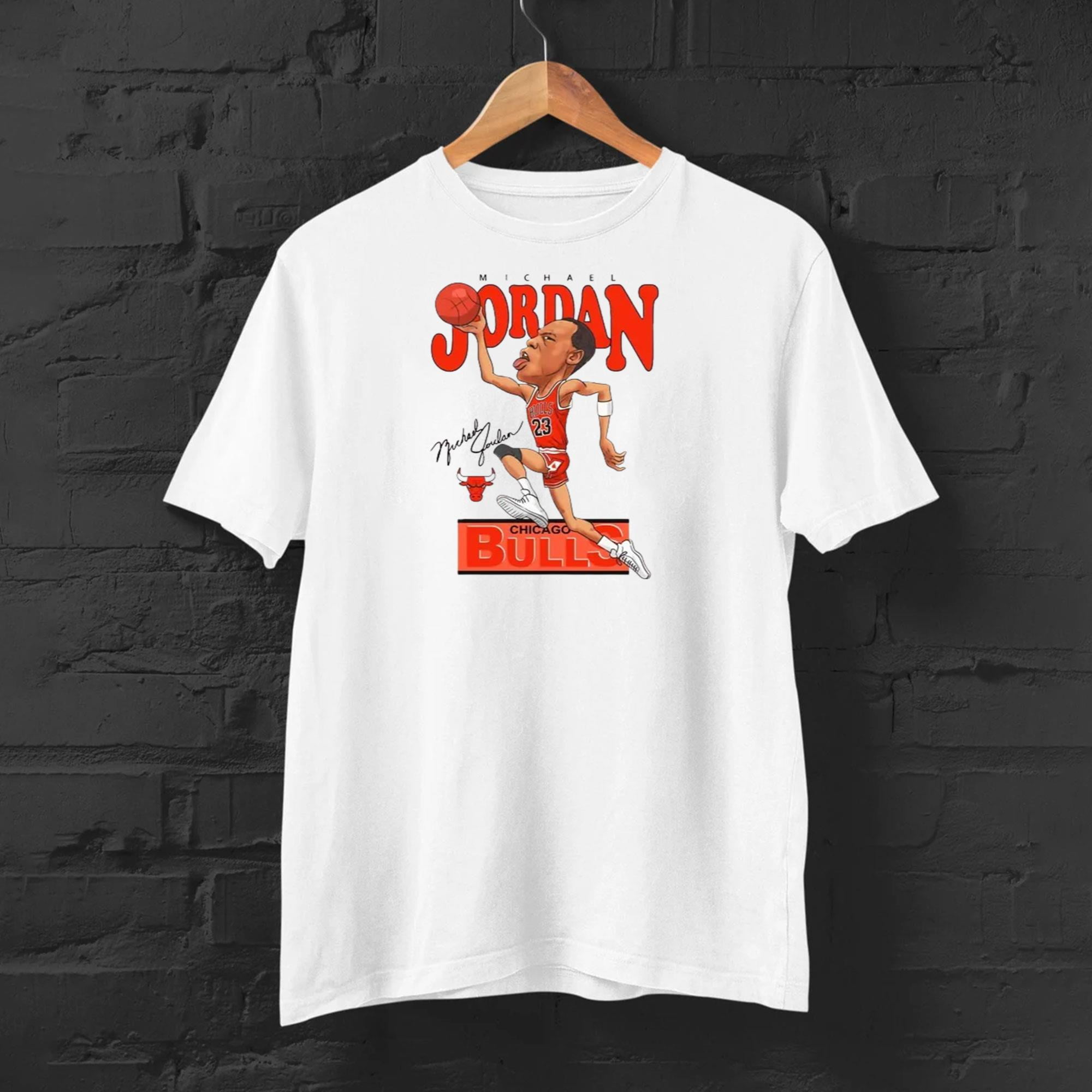 MICHAEL JORDAN T SHIRT vtg rap vlone 90s dennis rodman bulls kanye west wu tang 7 COLOR OPTIONS NEW INSTOCK Walmart