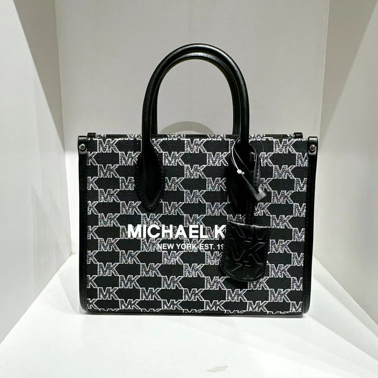 Michael Kors Mirella MD Pebbled Leather Shoulder Tote Bag