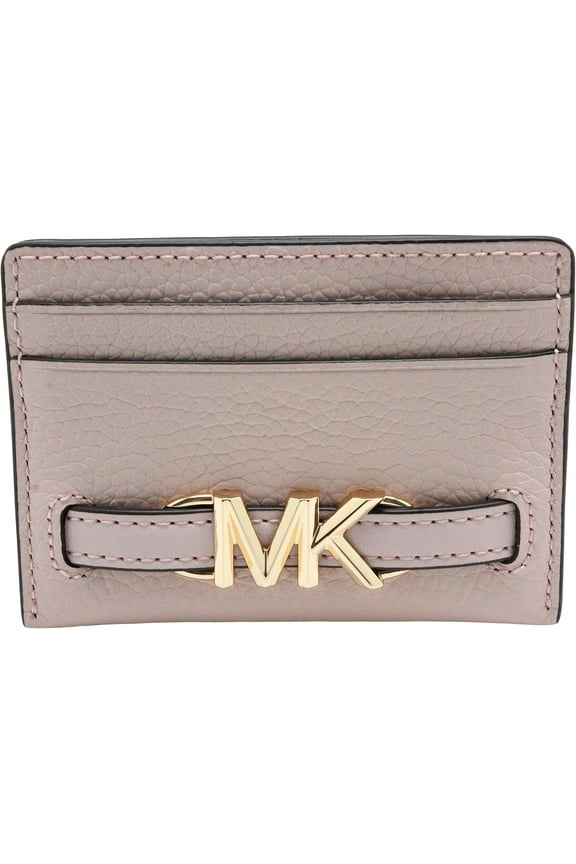 35S3G6RD3B REED POWDER BLUSH WITH GOLD HARDWARE WOMEN'S CARD CASE WALLET