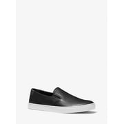MICHAEL KORS Cal Logo and Leather Slip-On Sneaker