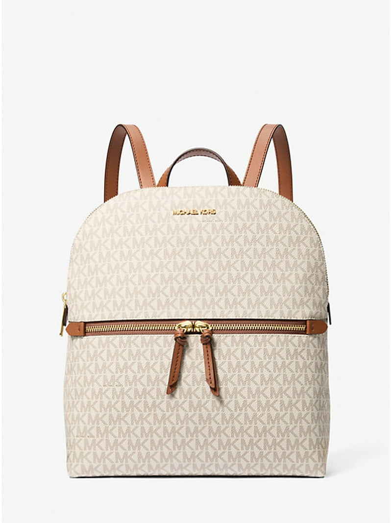 MICHAEL KORS 総柄 リュック バニラ 美品MICHAEL KORS マイケルコース リュック バニラ 総柄 A4対応